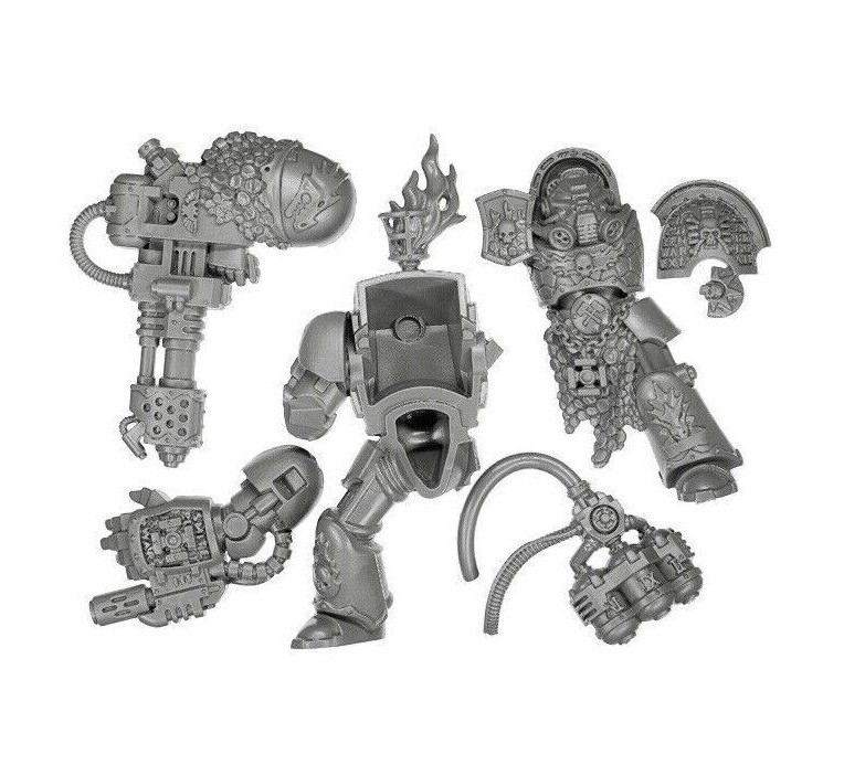 Figurines Individuelles Kill Team Cassius Deathwatch - Warhammer 40k, Space Marines, Pièces Détachées (bits)