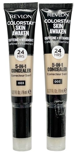 2 & 3 Packs Revlon Colorstay Skin Awaken 5 in 1 Concealer YOU CHOOSE - Picture 16 of 62