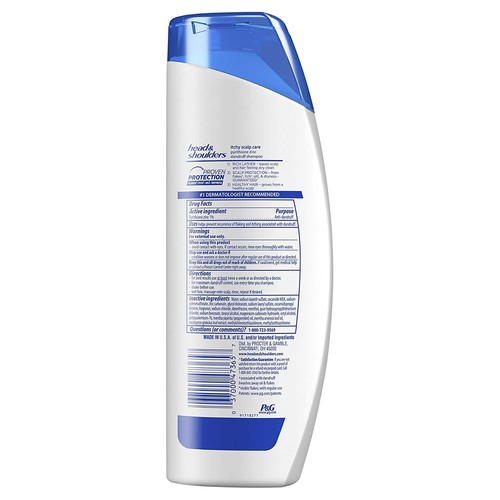 HEAD & SHOULDERS ITCHY SCALP CARE DANDRUFF SHAMPOO 13.5 OZ - Picture 6 of 11