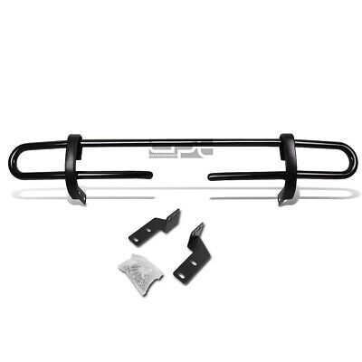 BLACK COATED BOLT-ON DOUBLE-TUBE REAR BUMPER GUARD FOR 03-09 TOYOTA 4RUNNER//GX