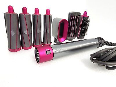 Dyson Airwrap HS01 Complete Multi Styler with Accessories Fuchsia (USED)