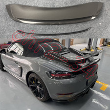 For Porsche 718 Boxster Spyder Real Carbon Spyder Rs Style Trunk Lid Lip Wing