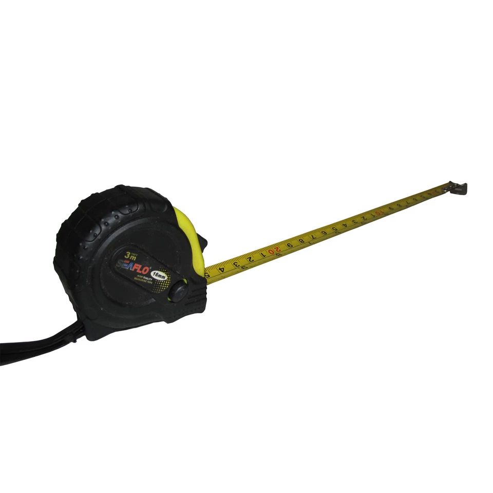 SMART OUTDOORS 2 x 3 metre RETRACTABLE LOCKING HEAVY DUTY TAPE MEASURES with BELT CLIP tool diy