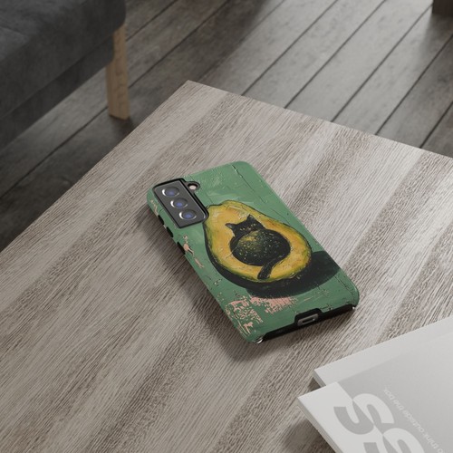 Phone-Ink iPhone, Pixel, Samsung Galaxy Case - Avocado Cat Seed - 第 217/253 張圖片