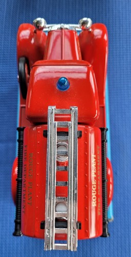 Pre Owned New Liberty Classic Ford Model A Fire Truck Lockable Coin Bank Diecast - Picture 5 of 12