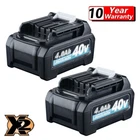 40V FOR Makita BL4025 XGT 40V MAX 4.0Ah LED Lithium-Ion Cordless Battery 2 Pack
