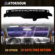 Sun-proof Dashboard Cover Mat for 2011-15 Jeep WRANGLER Interior Protection Pad