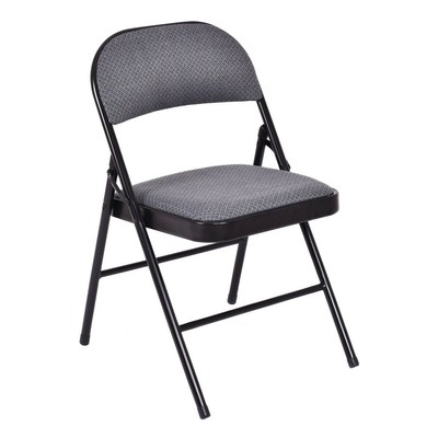 8 Piece Folding Chairs Sturdy Metal Upholstered Padded Seat Office Home Dorm New 6970866980089 Ebay