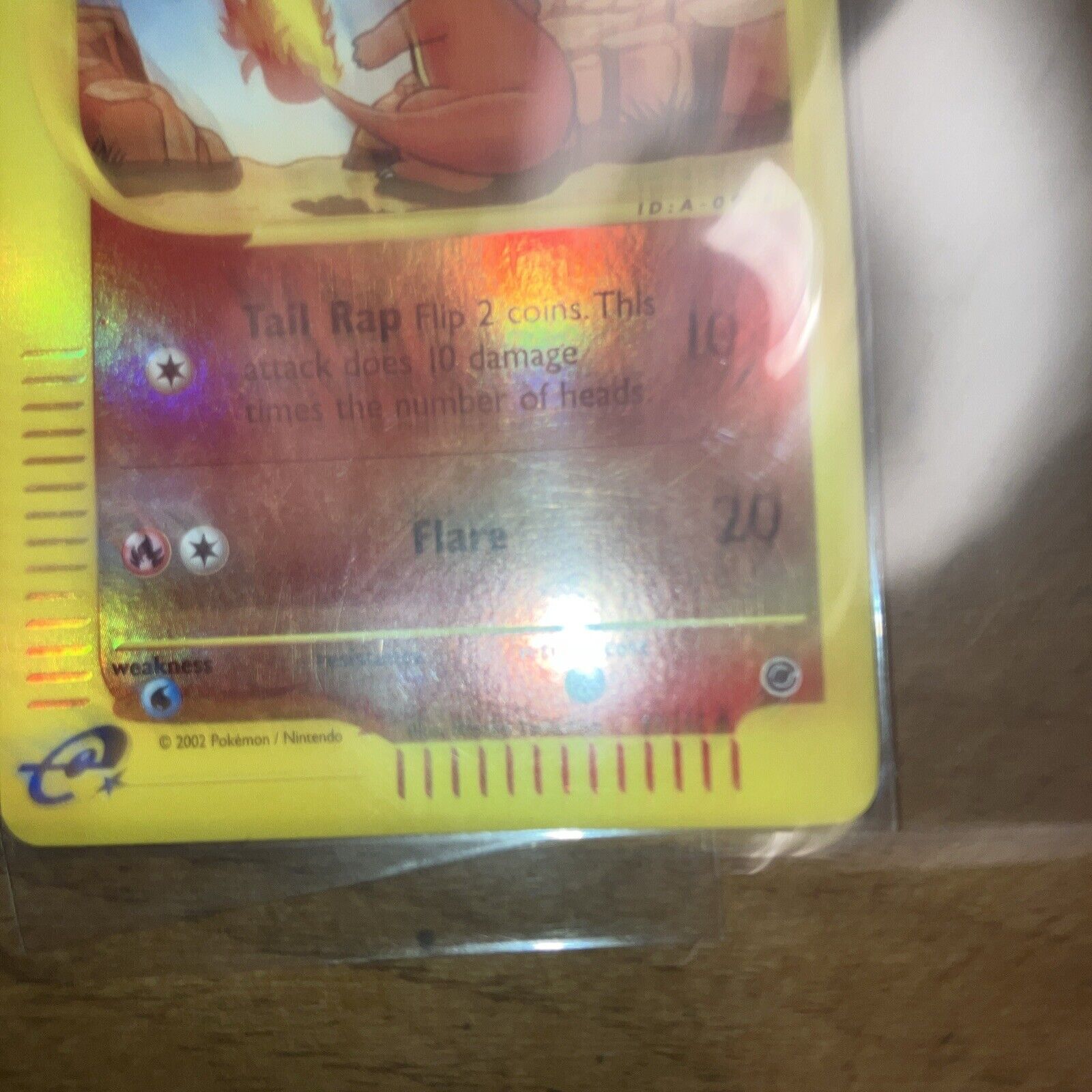 Pokemon Card Charmander 97/165 Expedition Base Set Reverse Holo Excellent/NM
