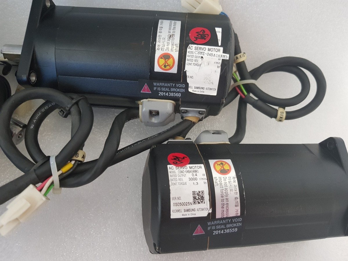 SAMSUNG 400W SERVO PACK,DRIVER MOTOR 4-AXIS CNC,ROUTER WORKING