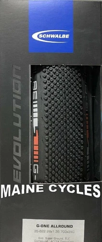 Schwalbe G ONE ALLROUND ADDIX EVO tubeless clincher 700 x 35 all black