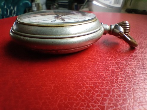 ANTIKE VINTAGE TASCHENUHR ROSKOPF WILLE FRERES - Bild 6 von 12