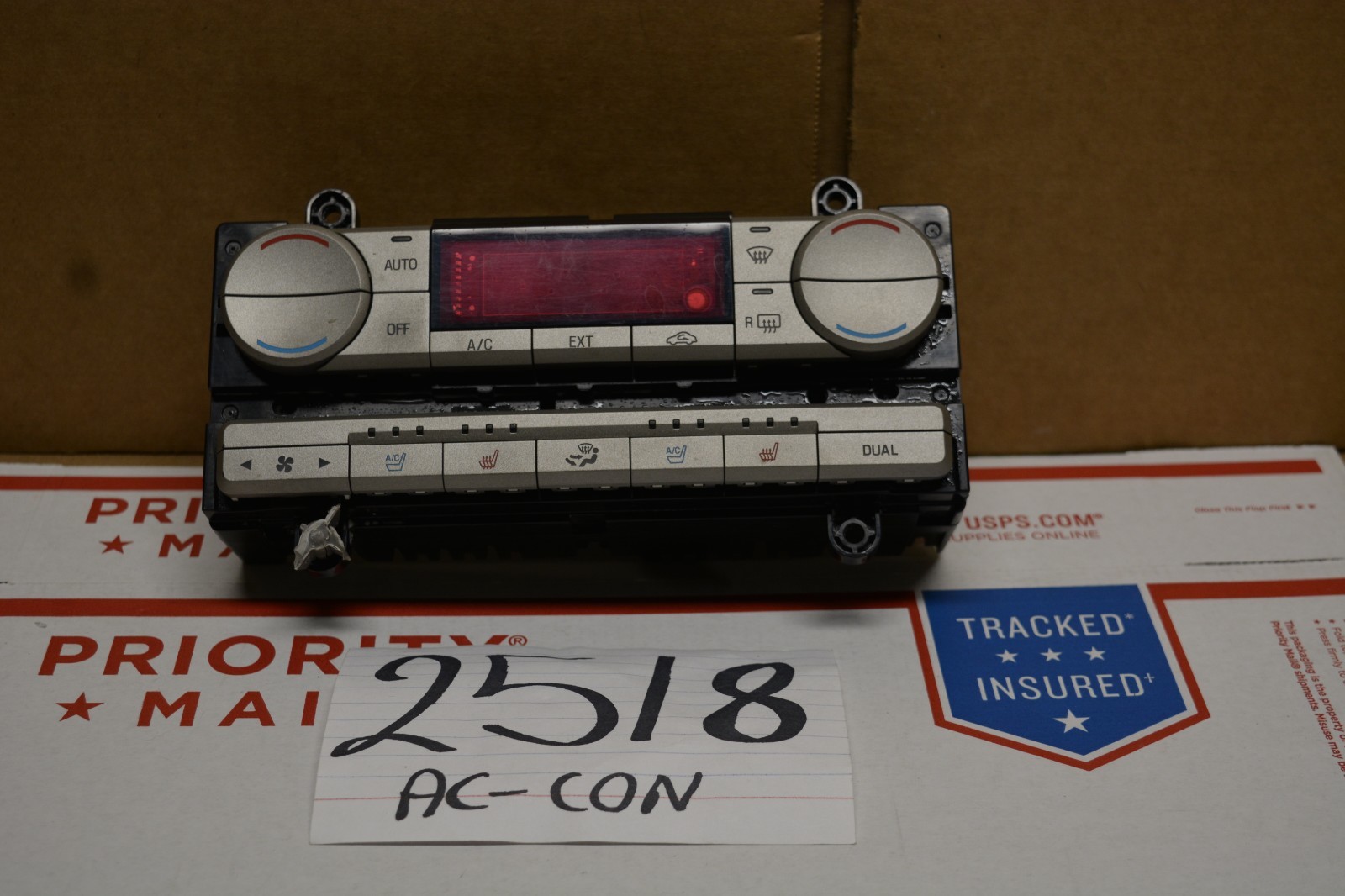 07 08 09 Lincoln MKZ AC and Heater Control Used Stock #2518-AC 