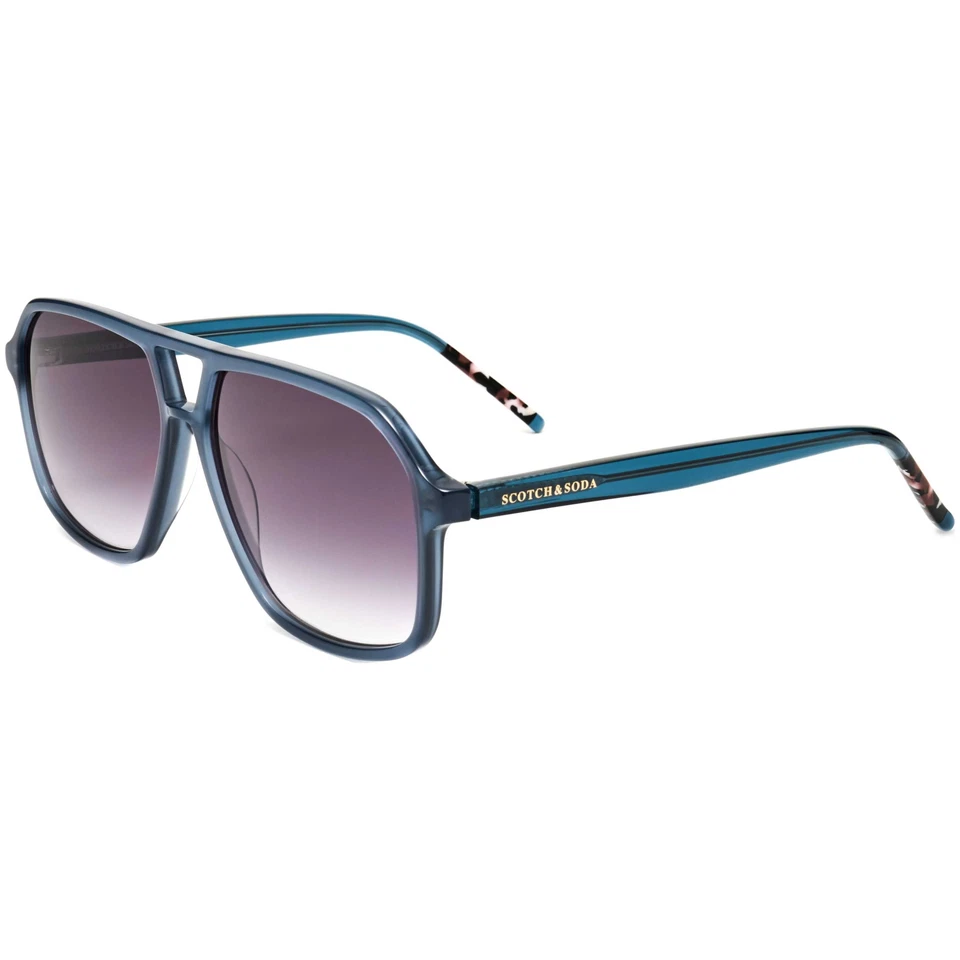 Gafas de sol Scotch & Soda para hombre 57 mm azules SS4007-637-57