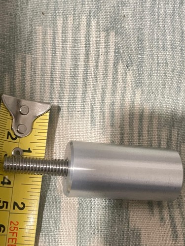 2- Standoff 2" SPACERS W/ 1.25" L-SCREW- Wall Mount Acrylic Picture Frames(5E - Picture 8 of 10