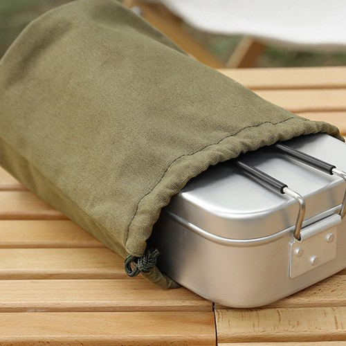 Camping Storage Bag Drawstring Canvas Organizercanvas Drastring Child Travel
