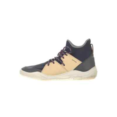 Lanvin - Neoprene High Top Sneakers / Blue , Beige / size 8  display picture 1