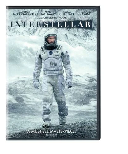 Interstellar 2014 DVD By Matthew McConaughey VERY GOOD eBay