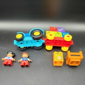 2 - LEGO DUPLO Sets School Bus 10528 & My First Tractor 10615 BOTH 100% COMPLETE
