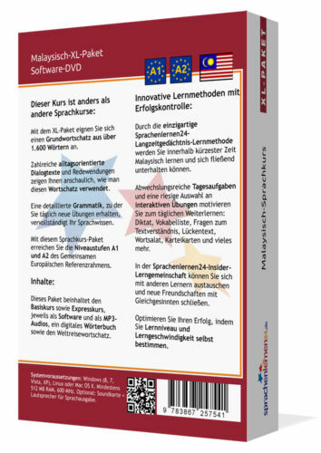 Malaysisch lernen Sprachkurs XL-Paket Sparangebot Onlinekurs ,Sprachenlernen24 - Bild 3 von 3