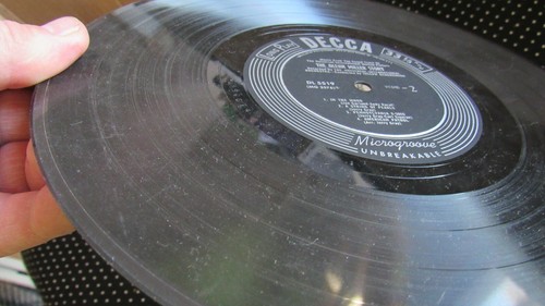 VINTAGE THE GLEN MILLER STORY SOUND TRACK, RECORD 33-1/3 GIRI/MIN NON TESTATO SEMBRA OK - Foto 8 di 8