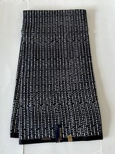 African Print Fabric, Ankara - Black, Blue, Red, Orange, Yellow Fabric