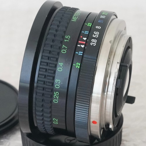 Near MINT Cosina MC 20mm f/3.8 Wide Angle Macro Lens Contax/Yashica Mount Japan - Picture 4 of 19