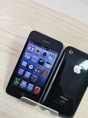 【極美品】Apple iPhone 3GS Black Apple iPhone 3GS - 8GB - Black UNLOCKED | eBay