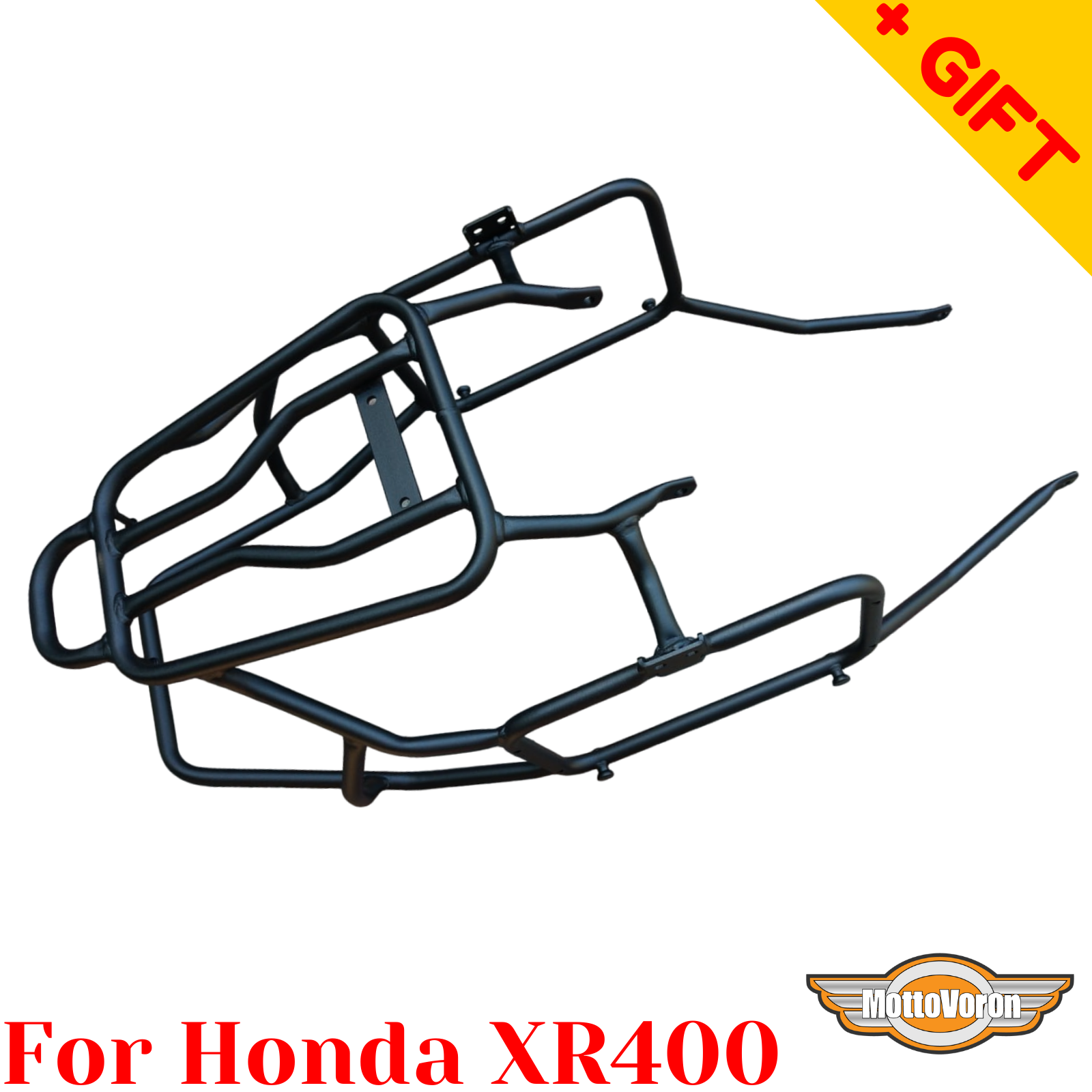 For Honda XR 400 Rack luggage system XR400R side carrier Monokey XR 400 ...