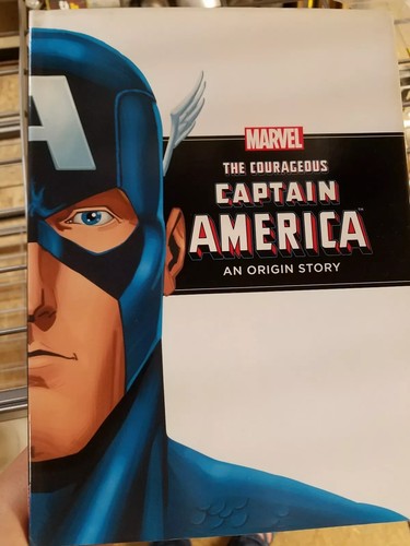The Courageous Captain America Perfect For A Boys Birthday Disney Book - Picture 2 of 2