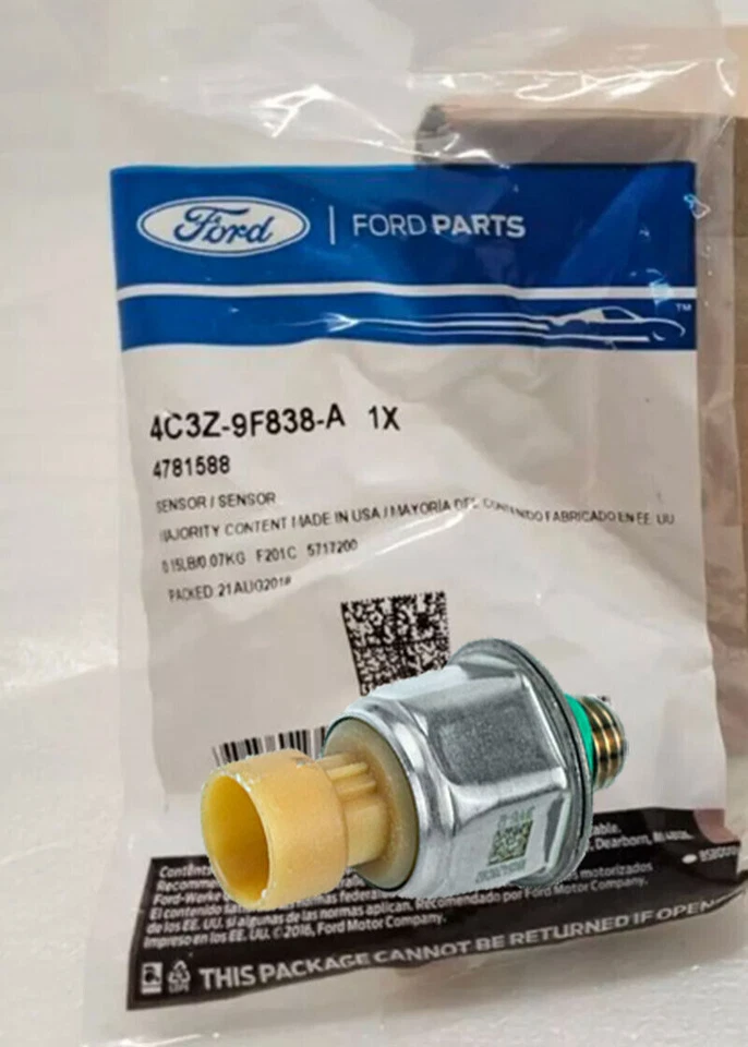NEW Genuine OEM Ford 4C3Z-9F838-A ICP Sensor For 04-10 Diesel 6.0L Powerstroke Foto 2 de 4