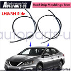 2Pcs Roof Drip Mouldings Trim Lh&Rh Side for Nissan Sentra 2013 2014 2015-2018 (For: Nissan Sentra)