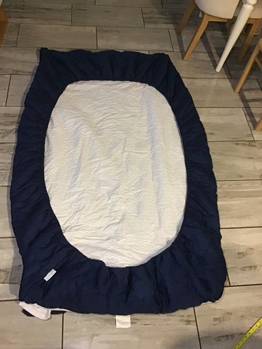 Beddy’s Twin Nautical Navy Blue & White Pattern Bedding Set Minky