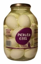 Drivers Pickled Eggs 2.25Kg Glass Catering Half Gallon Jar Chip Shop Pub