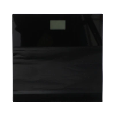Pèse-Personne en Verre Digital 33cm Noir - Photo 1/4