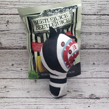 Beetlejuice Stuffed Plush Toy Backpack Clip On Sandworm Sand Worm New Open Bag 