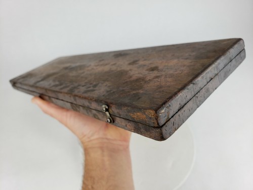 Vintage Starrett Vernier Caliper No 123 - Machinist Wood Case 14-1/2" Master Bar - Picture 12 of 12