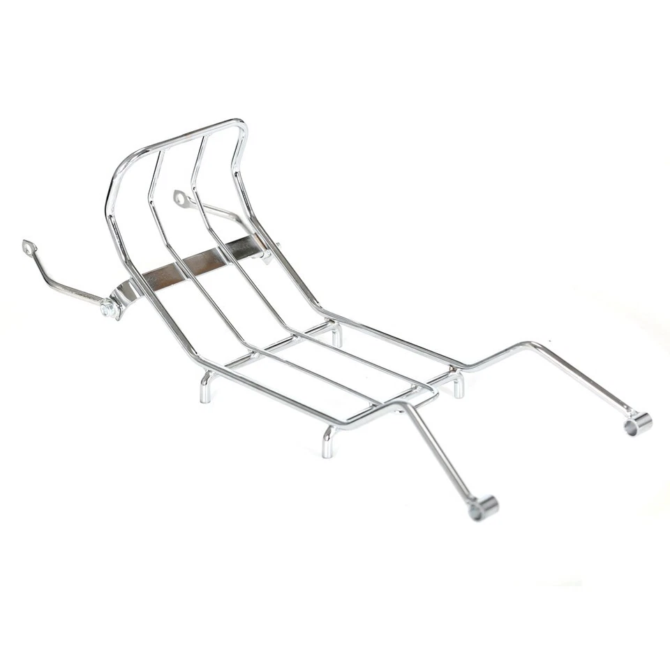 Хромированная центральная багажная полка из запасов США для Honda Super Cub C125 2018-2024 годов выпуска - Изображение 4 из 4