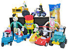 Jack In The Box Jib 12 Toys 3 Pvc 8 Wheeled Pez Premiums Fast Food