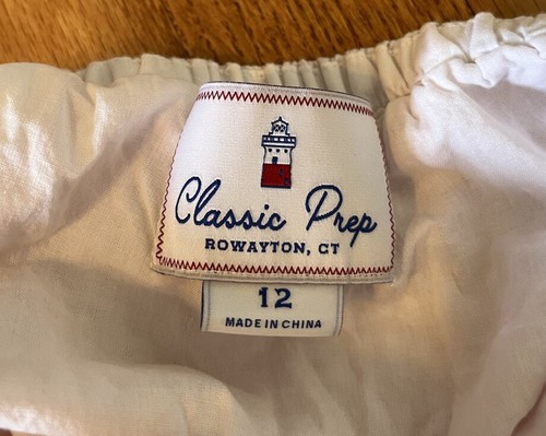 Classic Prep Girl's Quinn textured pink gingham Dress pink 12 scalloped bow back - Picture 4 of 5