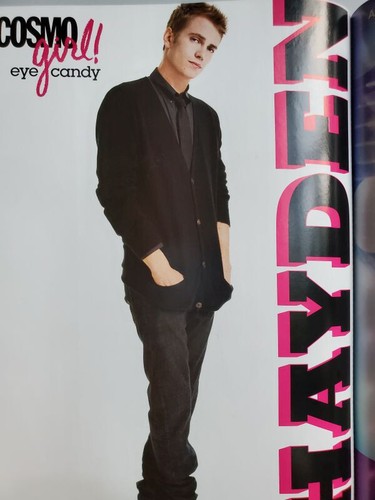 2008 COSMO Girl mag MILEY CYRUS Eddie Redmayne TAYLOR KITSCH Hayden Christensen - Picture 10 of 17