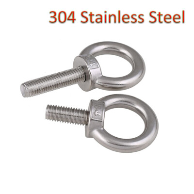 Lifting Eye Bolts A2 304 Stainless Steel M3 M4 M5 M6 M8 M10 M12 M16 M18 M20 M24