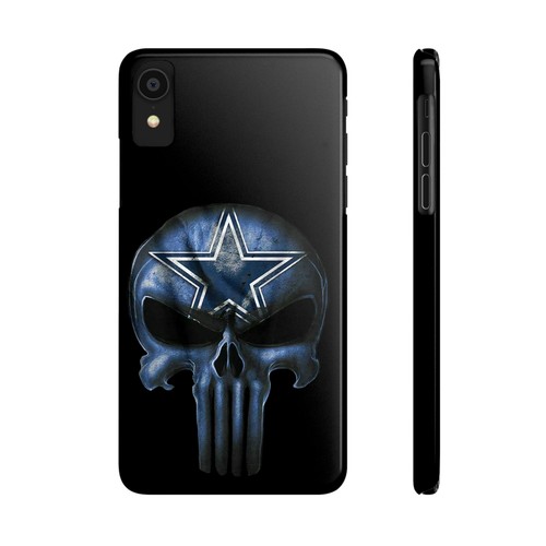 Funda delgada negra para iPhone Punisher Dallas diseño estrella brillante - Imagen 75 de 79