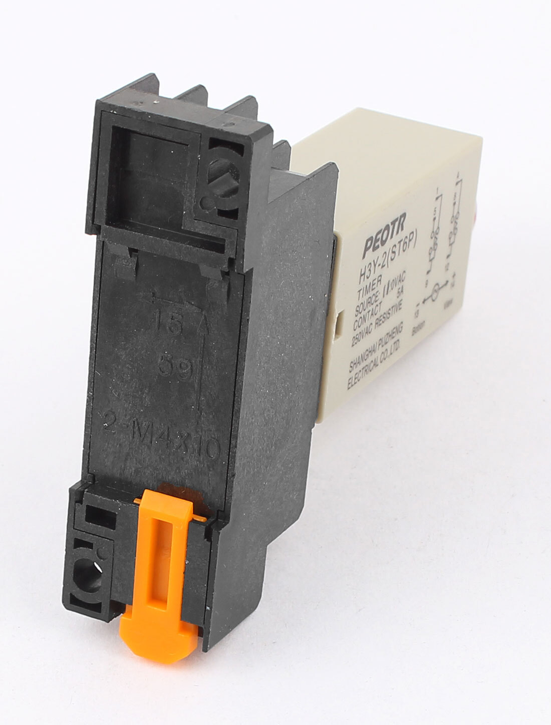 AC 110V H3Y-2 Power On Time Delay Relay Solid State Timer 0-60S DPDT Socket