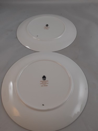 Wedgwood Eisrose Seitenplatten x 2 Knochen China 1. Qualität 17 cm Vintage British - Bild 7 von 8