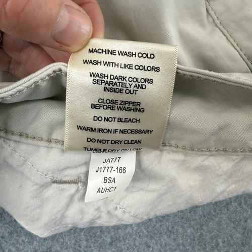 JAG Women Beige Bermuda Shorts Cotton Stretch Summer Casual Size 10 Classic Fit - Picture 4 of 15