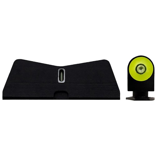 XS Sights DXT2 Big Dot Pistol Sight Yellow Glock 17/19/22/23/24