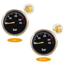 Diving Equipment Scuba Cylinder Gauge Diving Bottle Pressure 0-350BAR Pressure