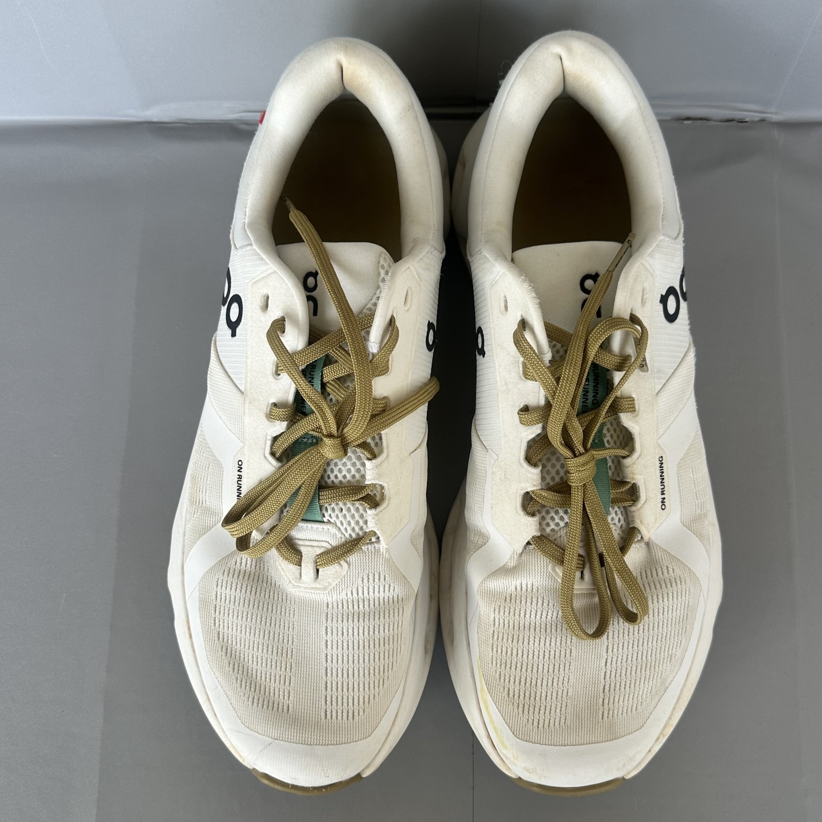 On Cloud Cloudrunner 2 White Green Running Shoes … - image 8