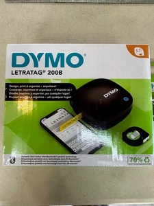 DYMO LetraTag 200B Portable Label Maker Bluetooth Wireless Black